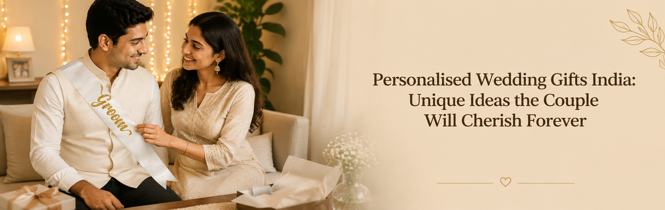 Personalised Wedding Gifts India: Unique Ideas the Couple Will Cherish Forever