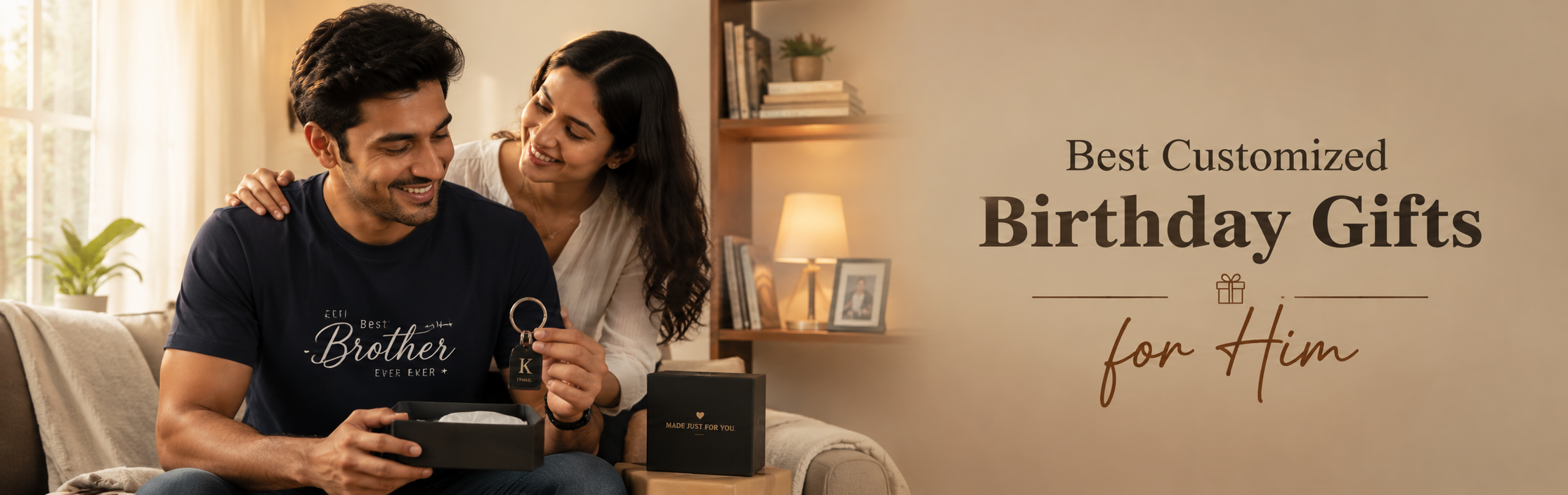 Best Customized Birthday Gifts for Him (With Name & Photo)