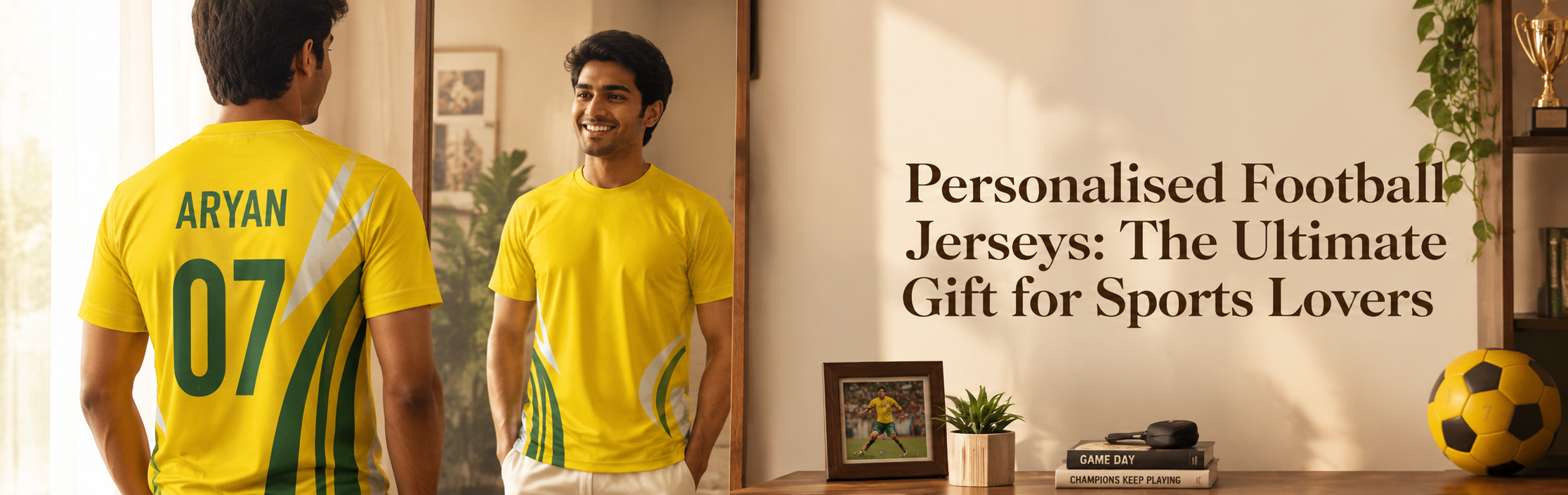 Personalised Football Jerseys: The Ultimate Gift for Sports Lovers