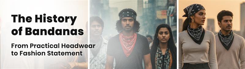 The History of Bandanas: From Practical Headwear to Fashion Statement