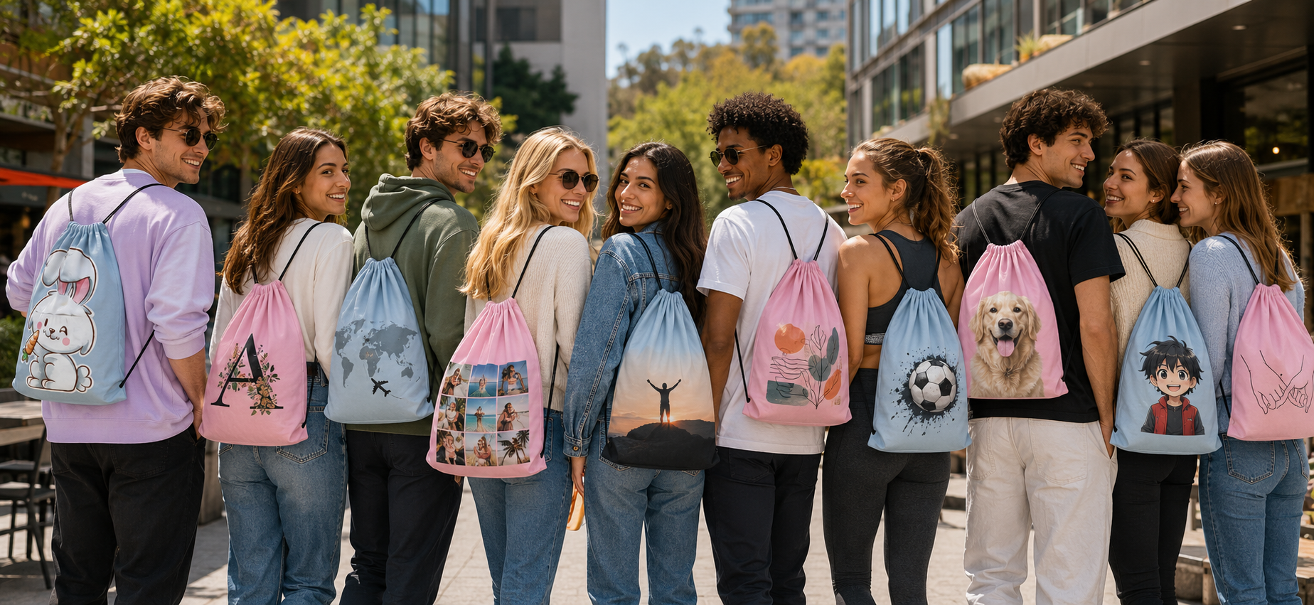 Creative Ways to Personalize White Drawstring Bags for Special Events