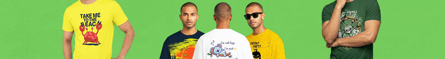 Custom Printed T-Shirts for Men