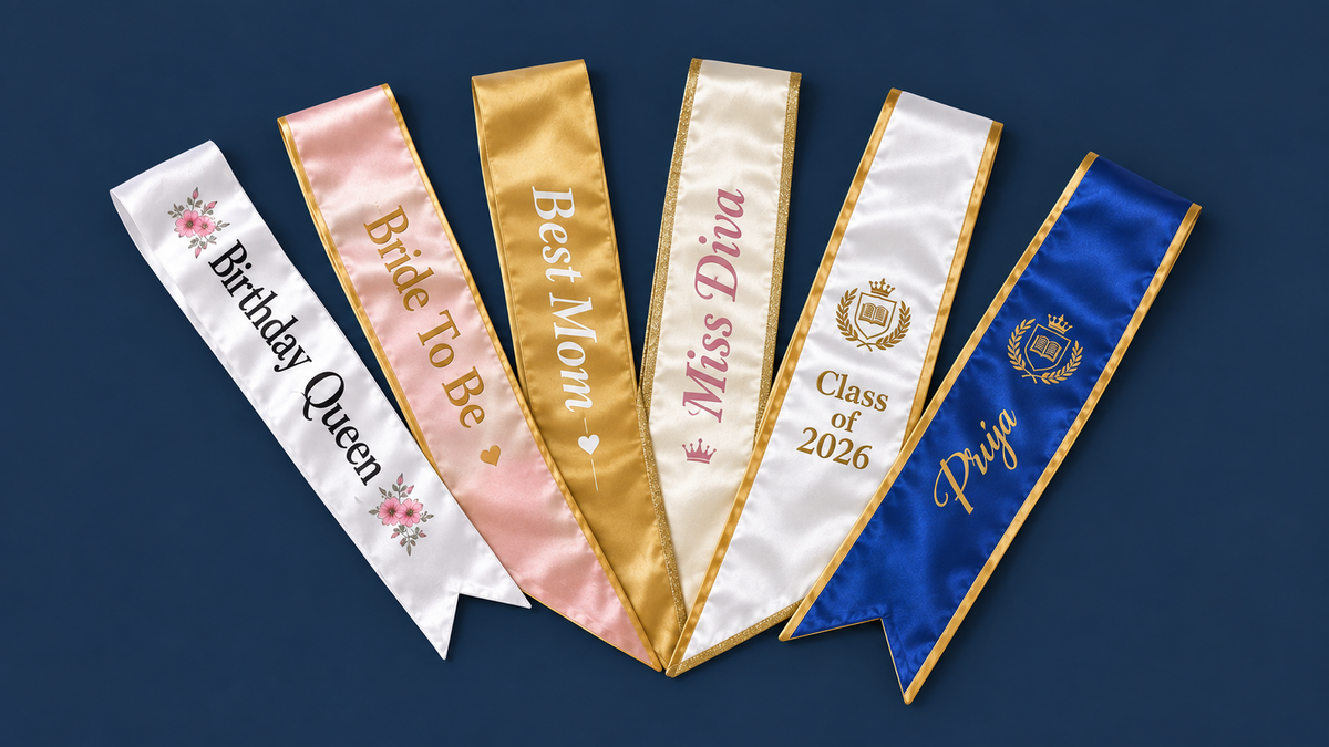 Customised Sash
