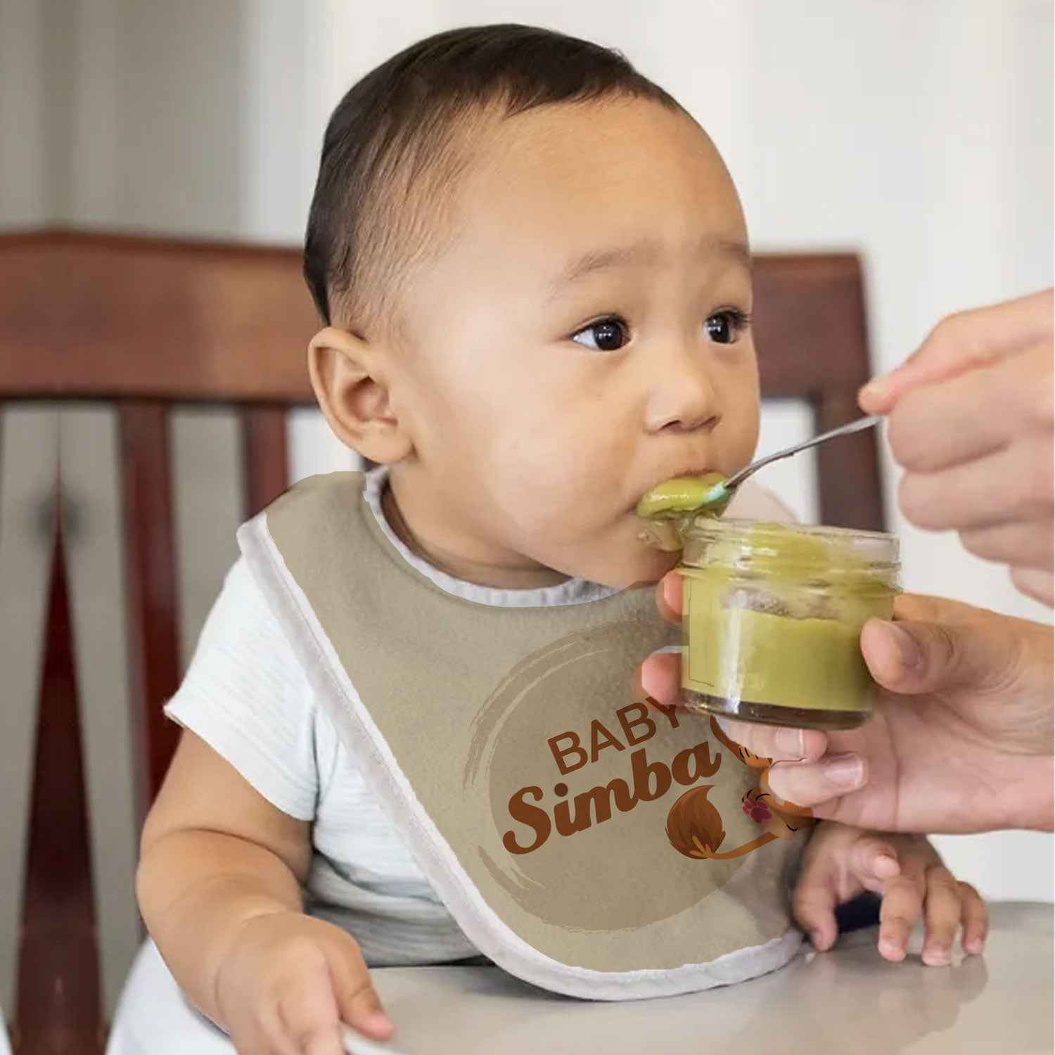 Baby Simba | Personalised Baby Bib – Pack of 2
