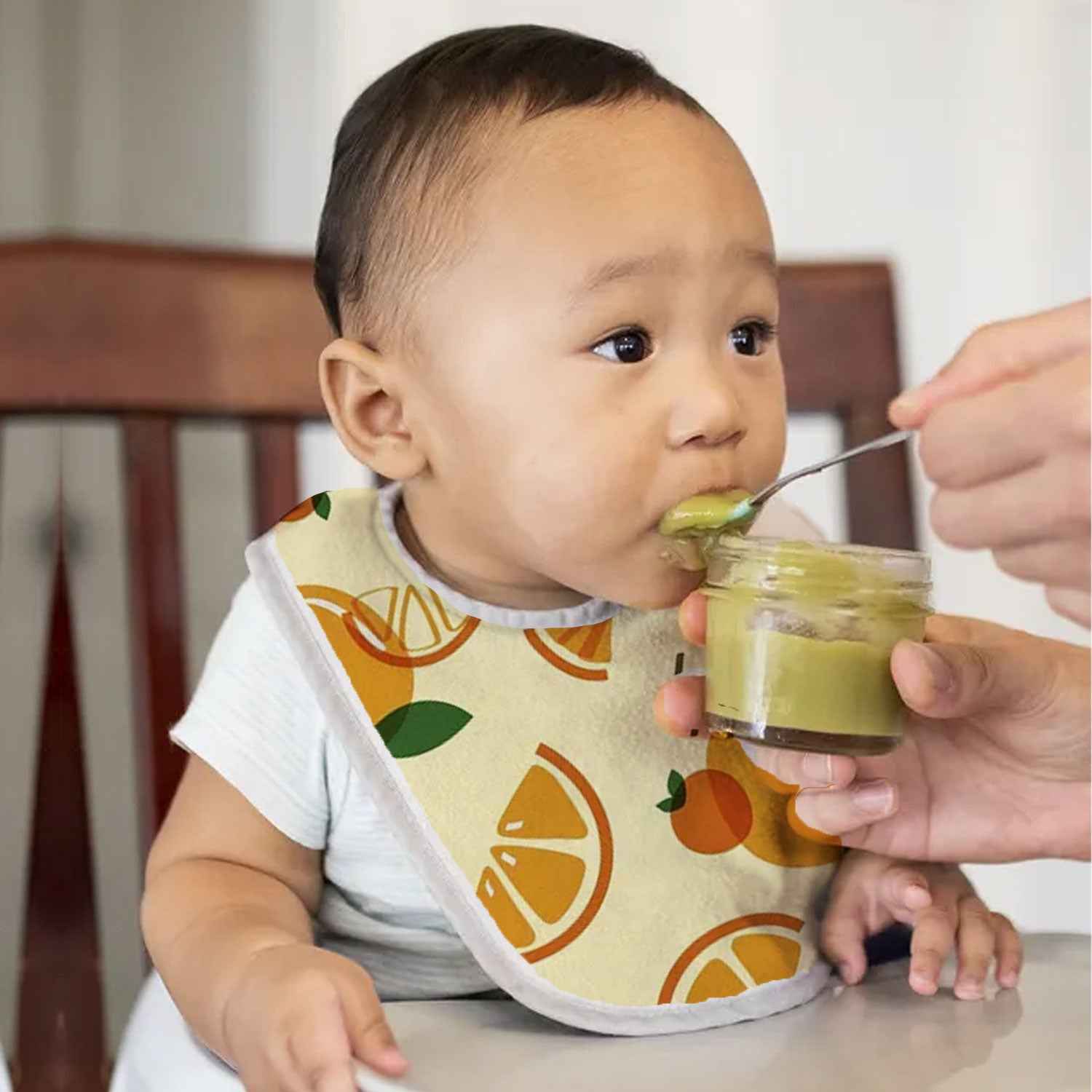 Citrus Fiesta | Personalised Baby Bib – Pack of 2