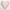 Heart Cushion – Pink Marble with Gold Veining Design