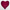 Heart Cushion – Deep Red Bokeh with White Heart Outline Design