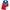 Superhero Star Cape | Red & Blue Kids & Adults Cape