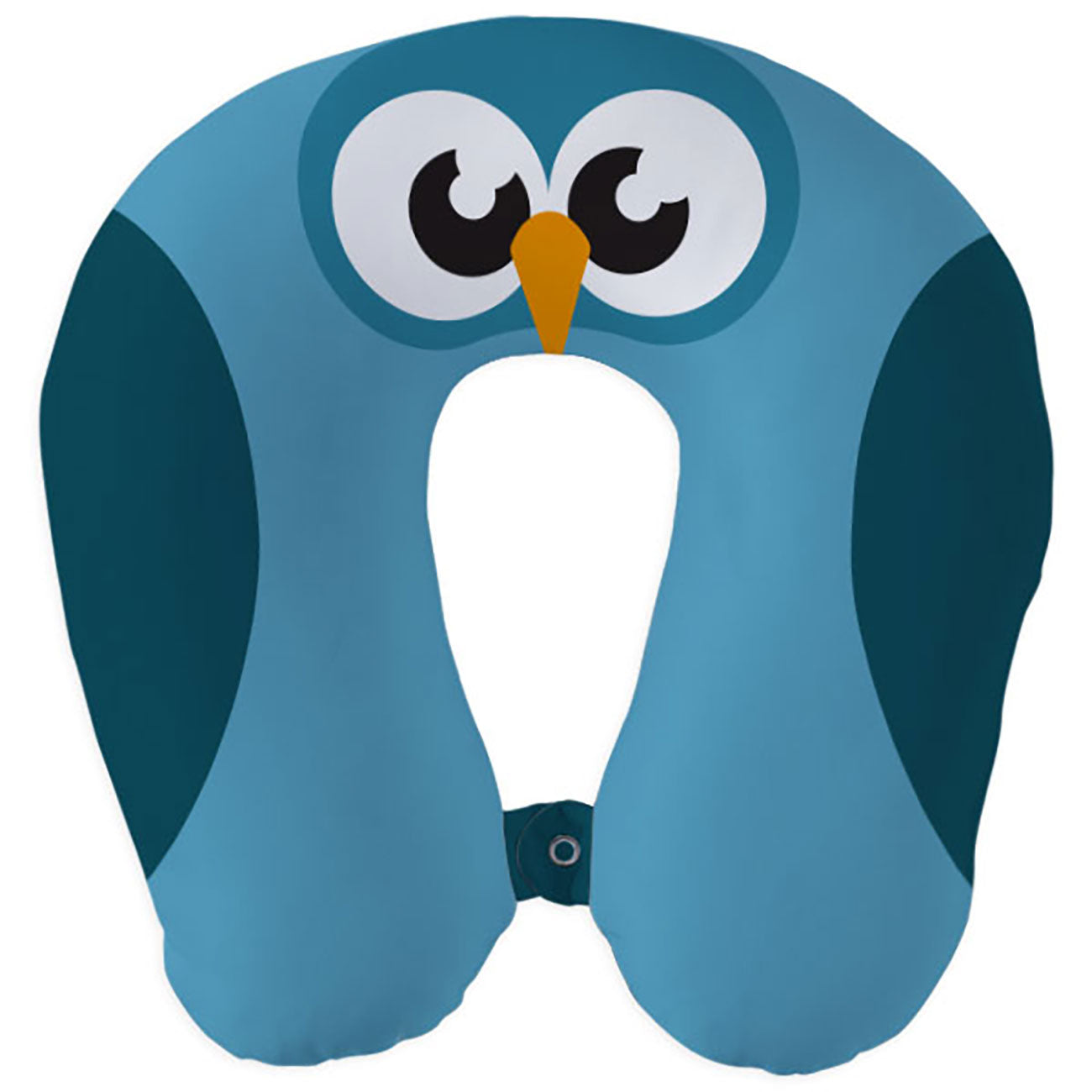 Cute Owl Travel Pillow – Cartoon Animal Face Design