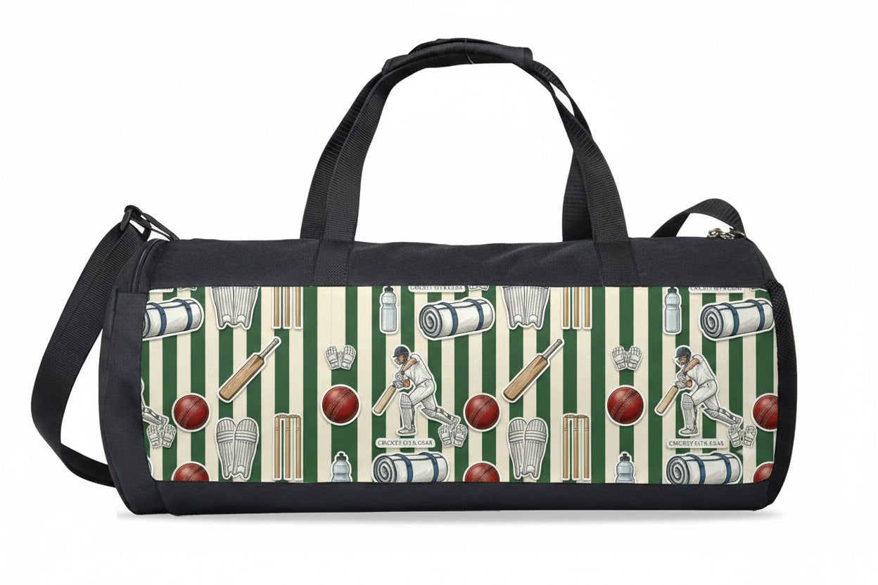 Cricket Illustration Duffel Bag