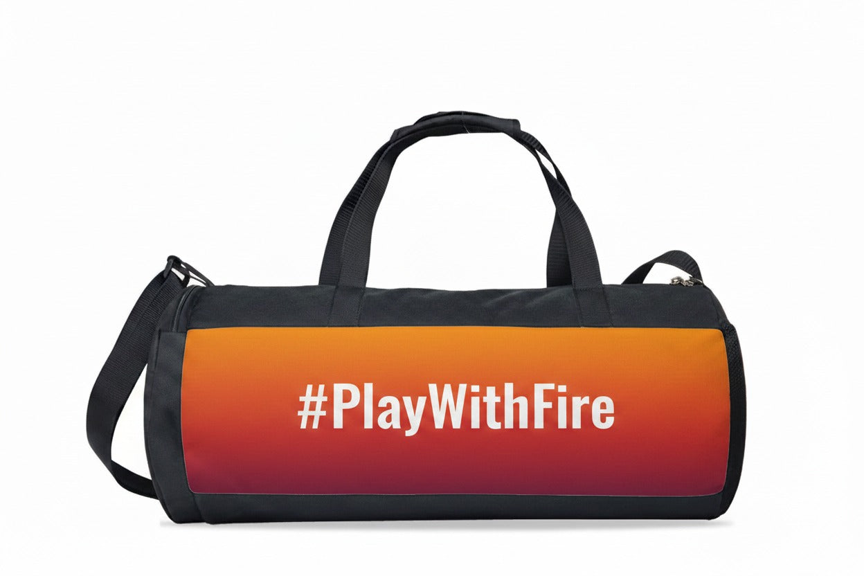 #PlayWithFire Duffel Bag