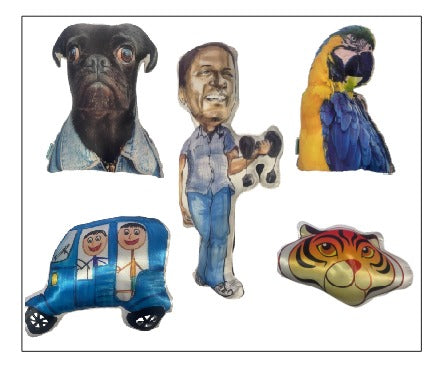 Custom Shape Cushion – Cut to the Shape of Your Photo | Personalised