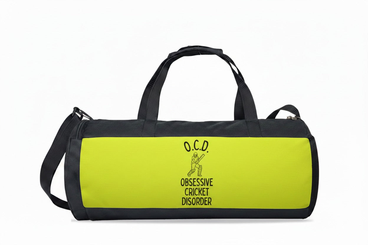OCD - Obsessive Cricket Disorder Duffel Bag