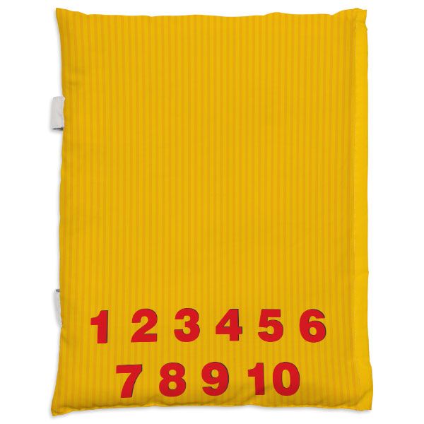 Number Pillow cum book