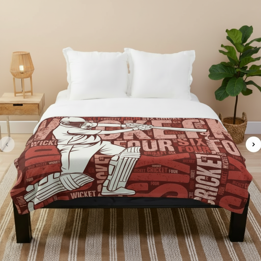 Cricket Blanket - Warm Beige Wall