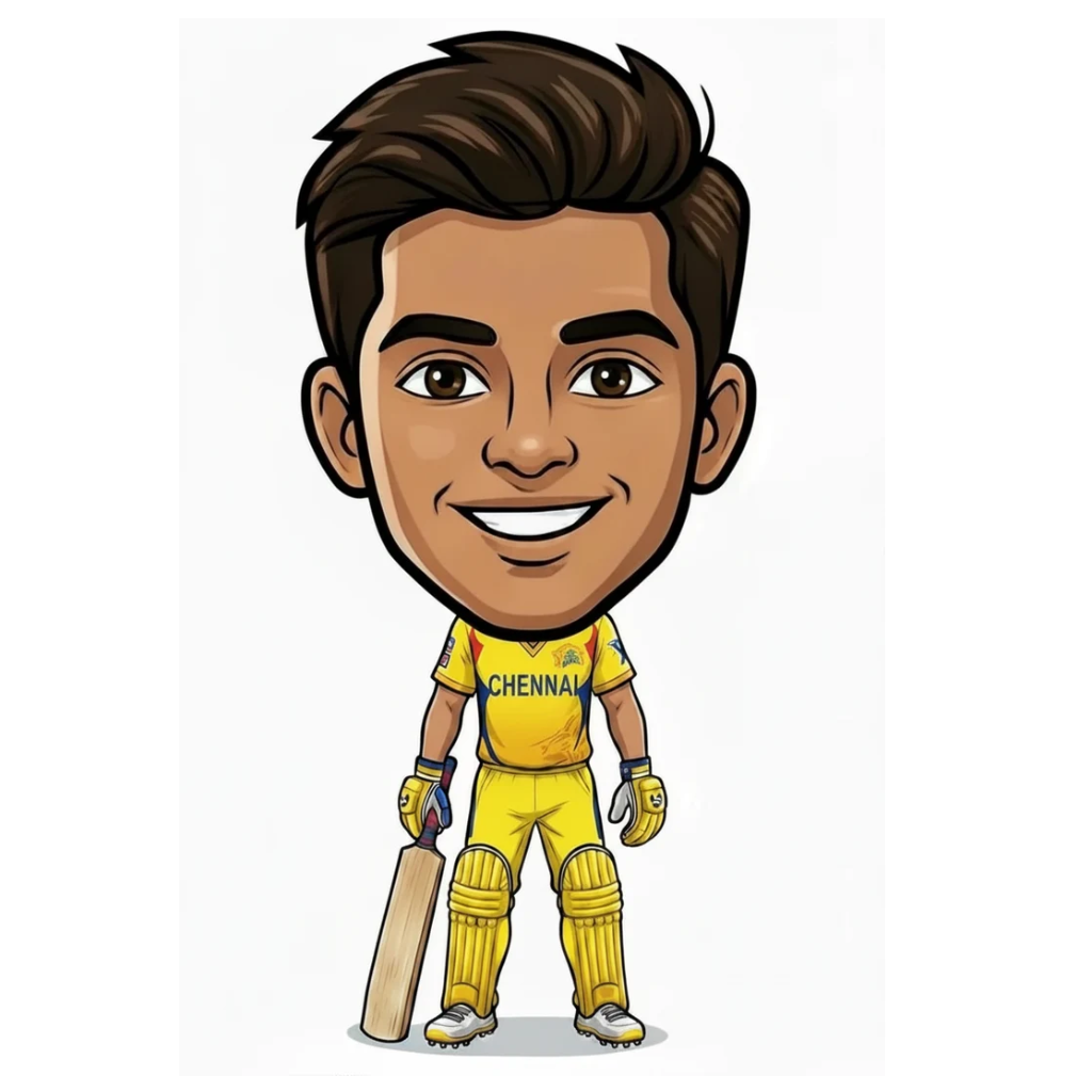 SK Cricki-Me Pillow – Your Face. Your Cricketer. Your Pillow!