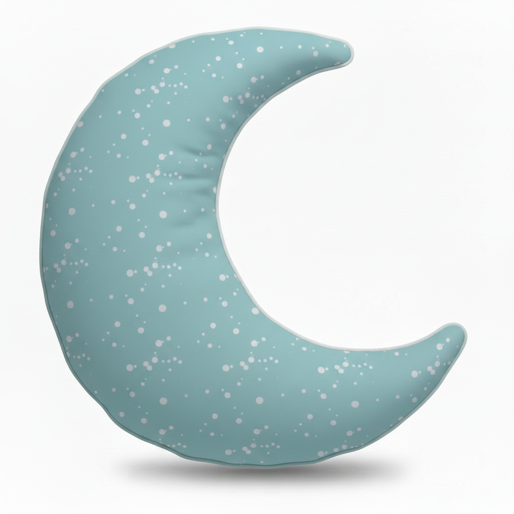 Duck Egg Blue Moon Cushion - Product
