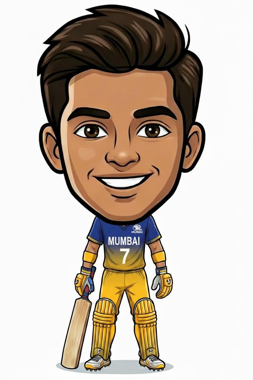 MI Cricki-Me Pillow – Your Face. Your Cricketer. Your Pillow!