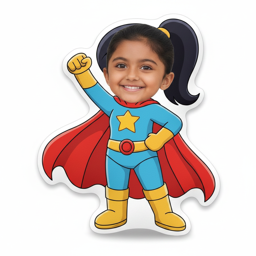 Girl Superhero – Product Shot