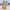 Girl with emoji trolley cover at airport arrival
