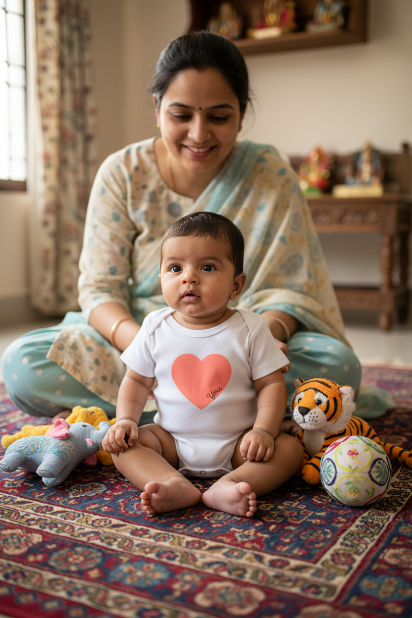 Heart You romper focus