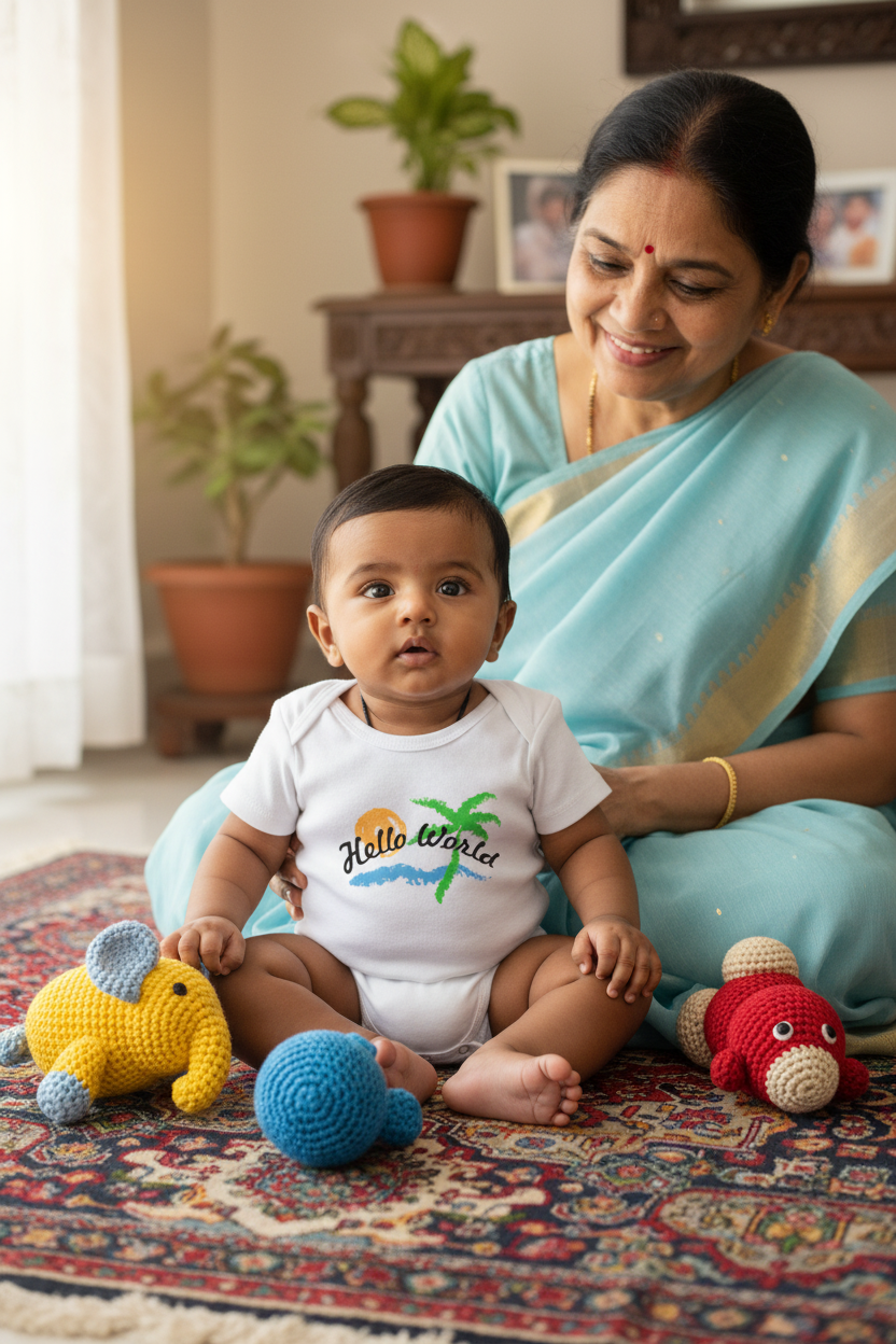 Hello World with grandmother