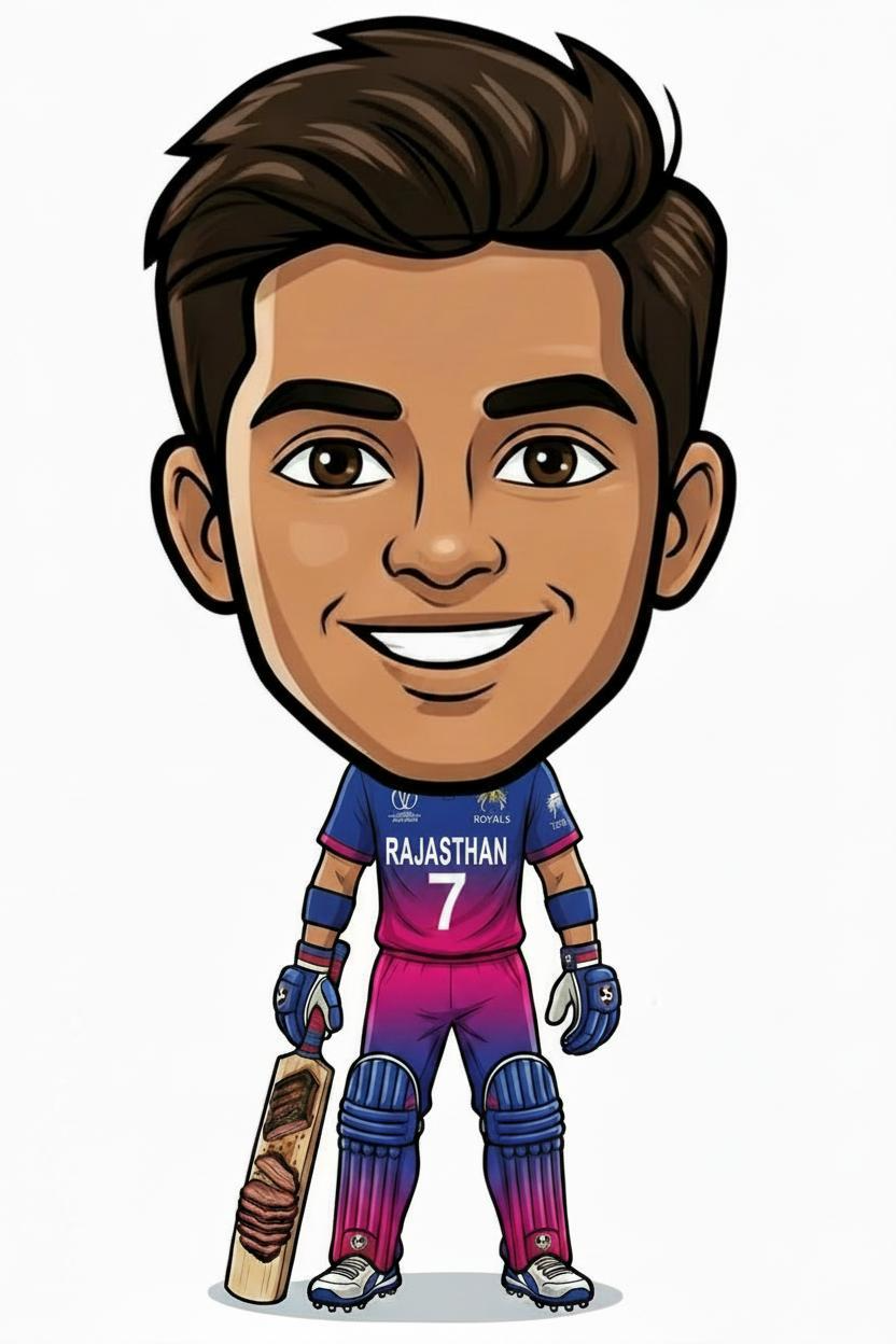 RR Cricki-Me Pillow – Your Face. Your Cricketer. Your Pillow!