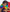 Rainbow Swirl Travel Neck Pillow – Vibrant Full-Print Kids Pillow