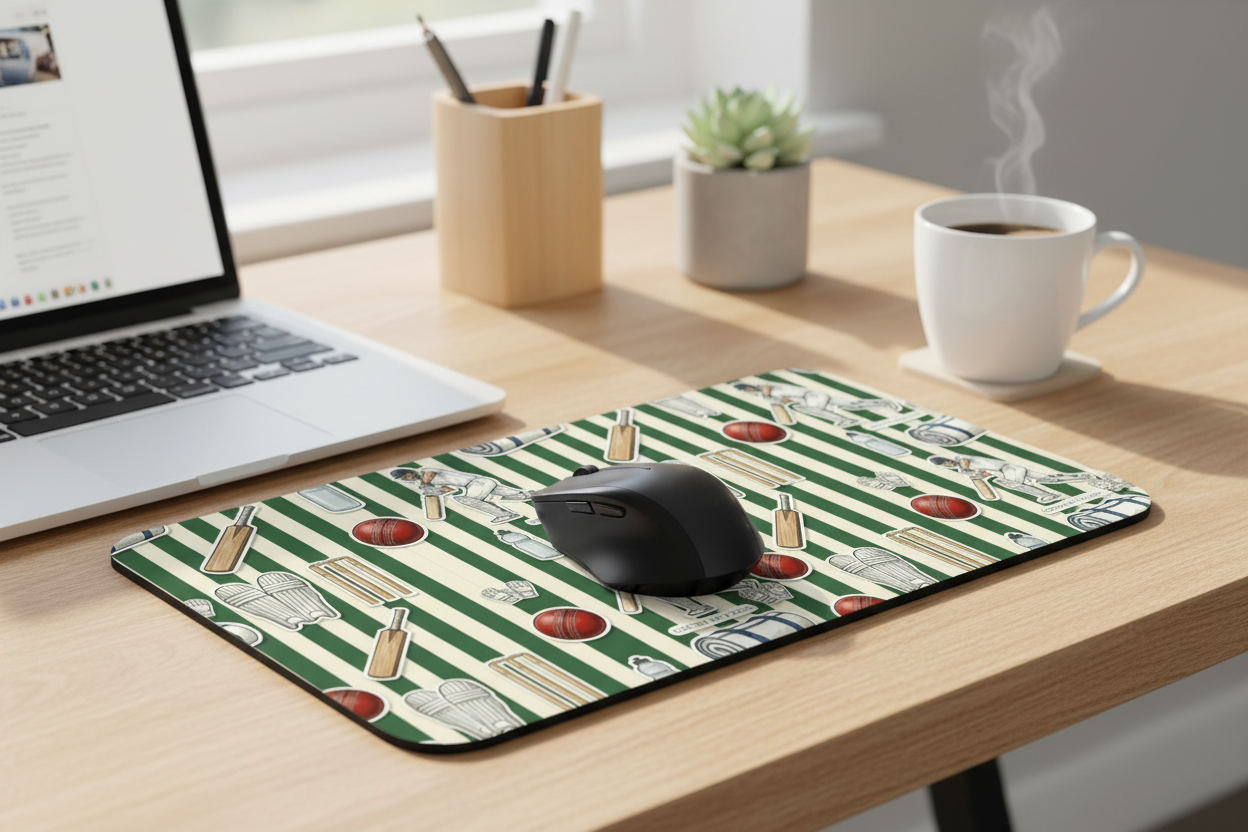Cricket Kit & Gear Mouse Pad