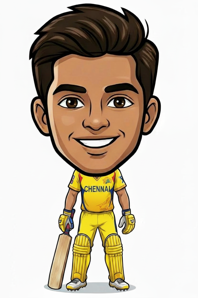 SK Cricki-Me Pillow – Your Face. Your Cricketer. Your Pillow!
