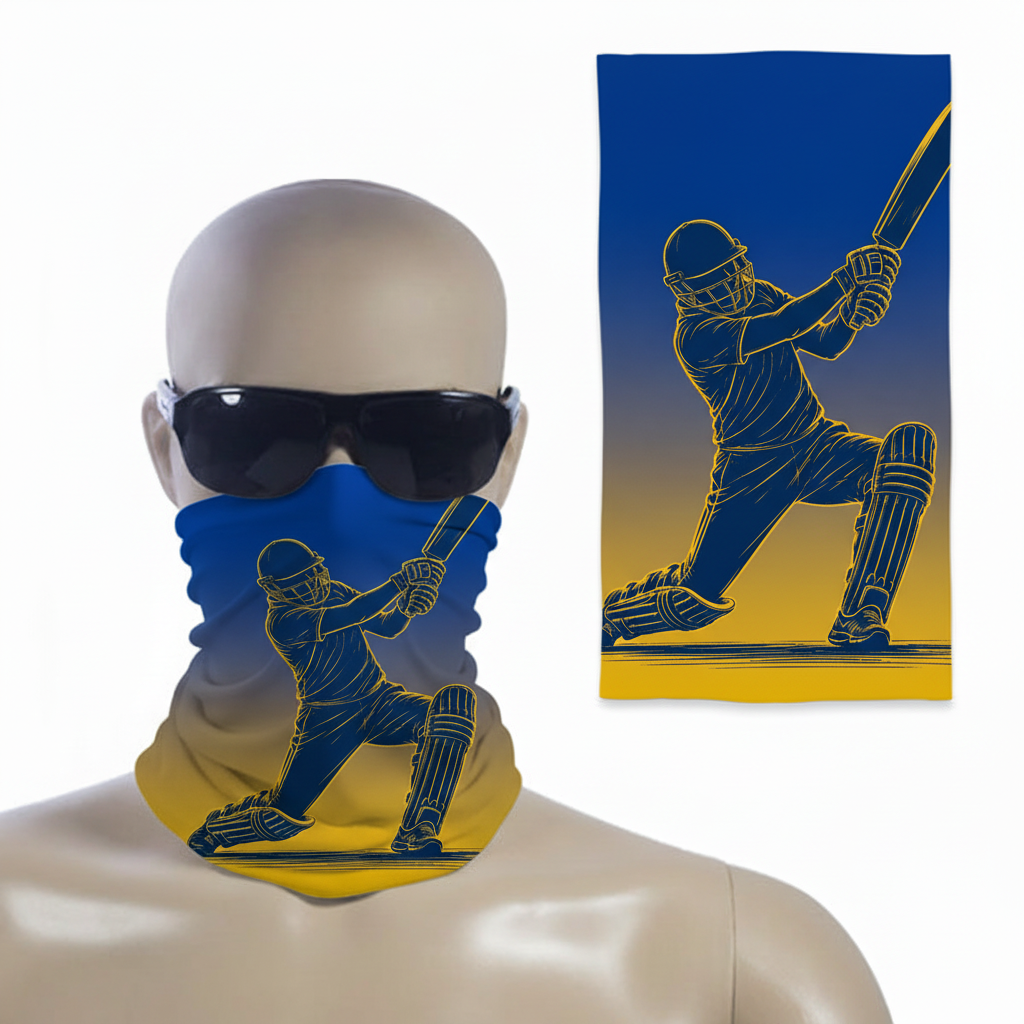 Mumbai Indians Bandana - Front View