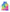 Rainbow Tie-Dye Personalised Kids Apron