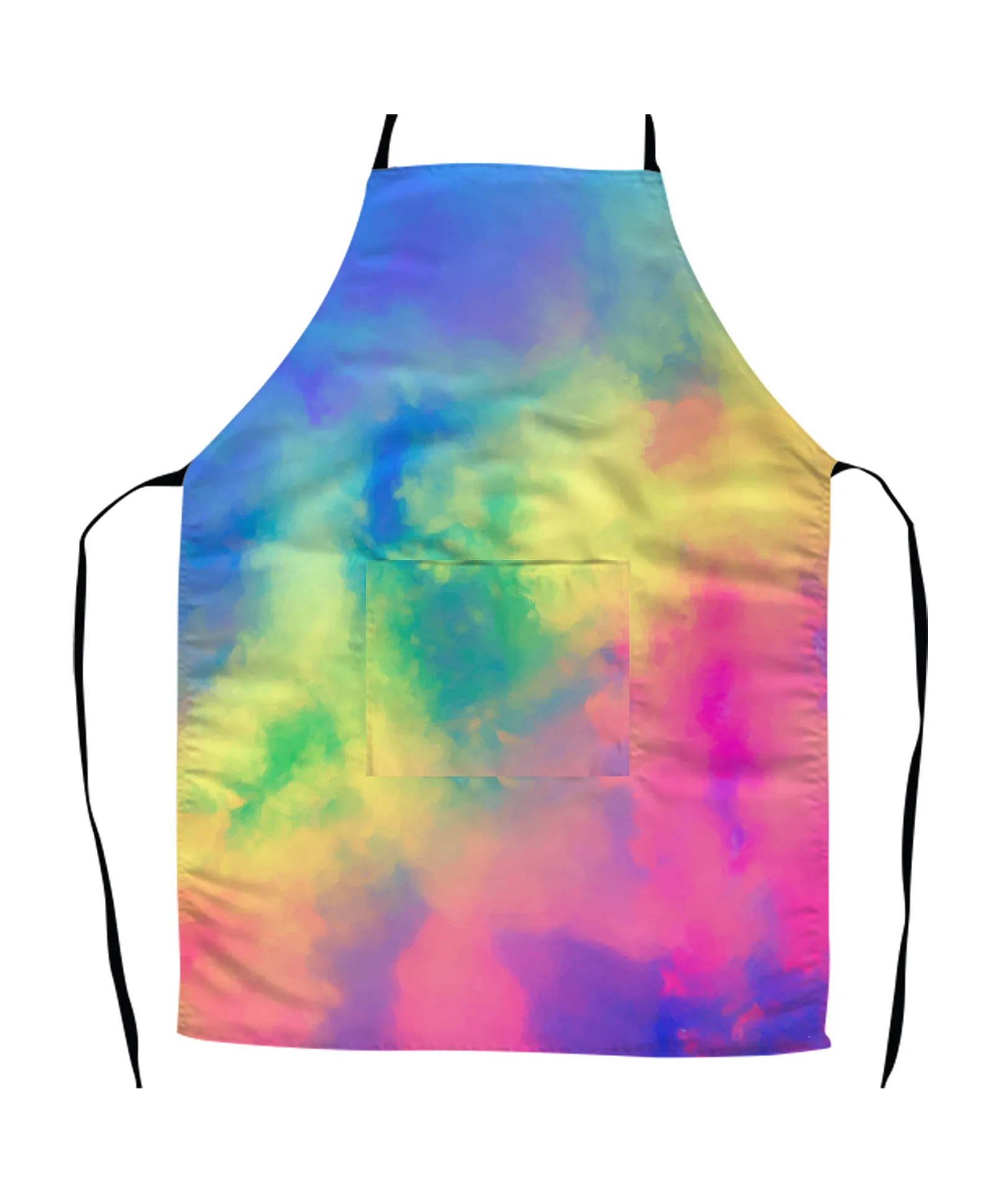 Rainbow Tie-Dye Personalised Kids Apron