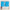 Blue Pixel Pattern Window Curtain - Turquoise Blue with Pixel Block Pattern Customizable Window Curtain