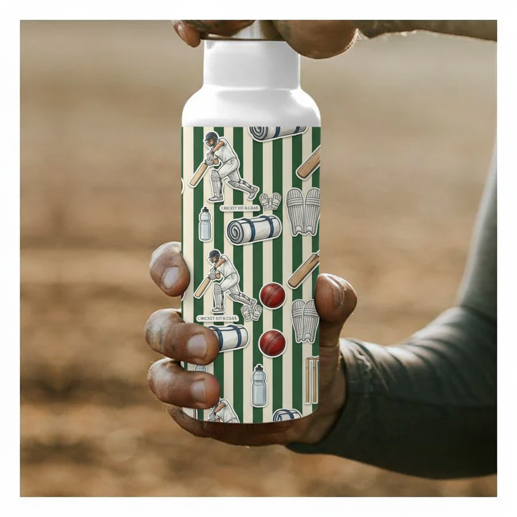Cricket Kit & Gear Water Bottle - lifestyle
