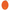 Plain Orange Oval Personalised Pet Tag – Custom MDF Dog & Cat ID Tag