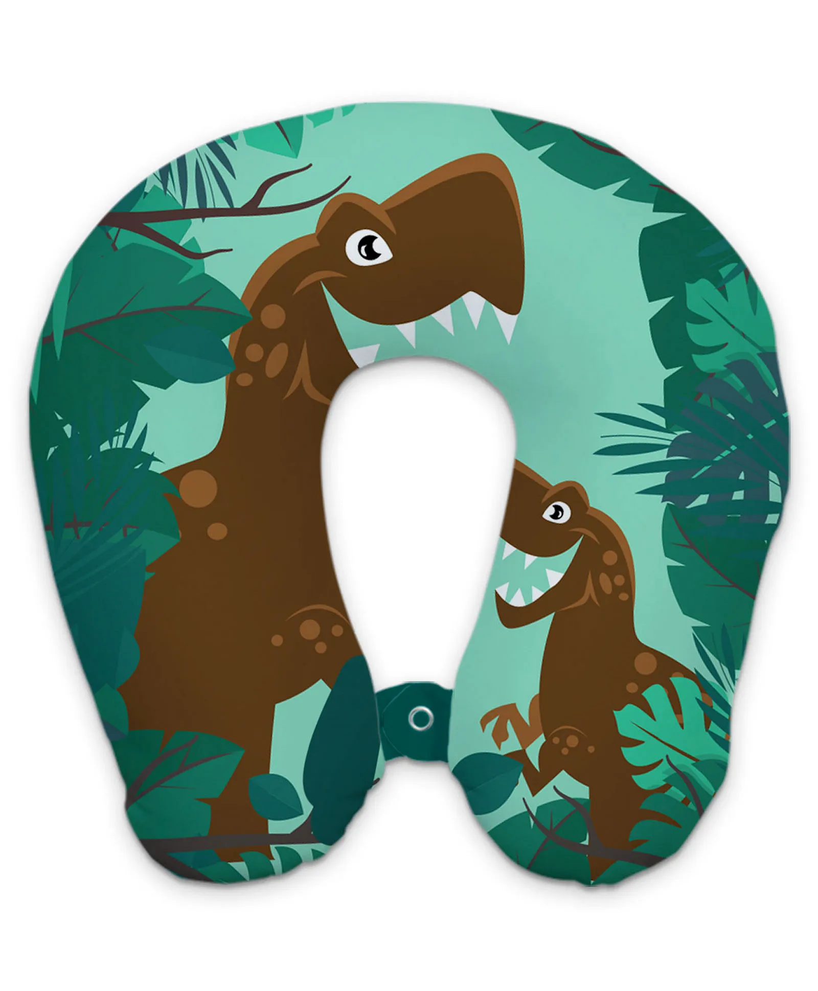 Dinosaur Kids Travel Pillow – Jungle Dino Print