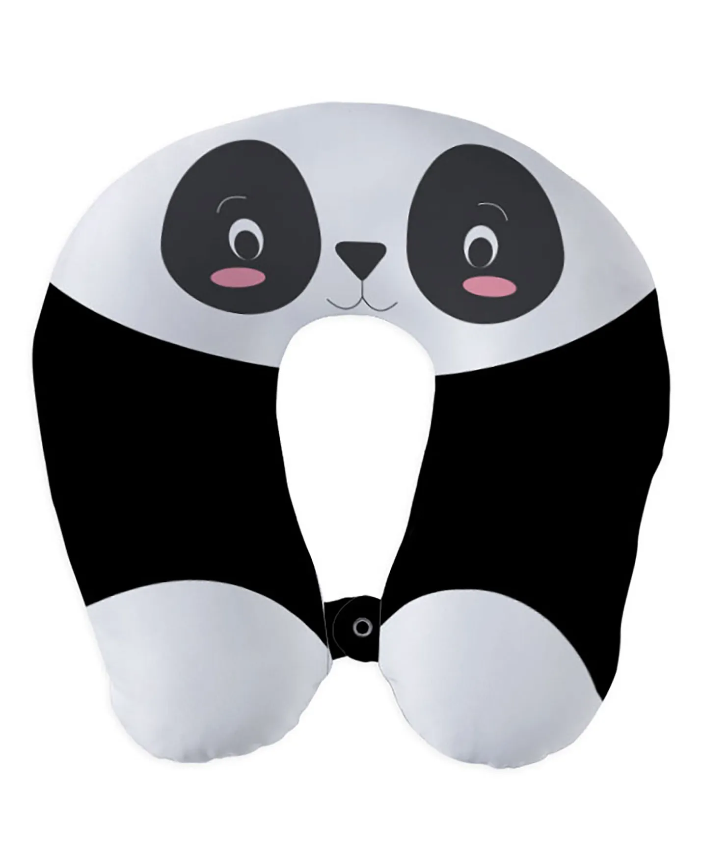 Panda Kids Travel Pillow – Cute Panda Face Print