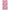 Pink Clover Flower Print Men's Bandana