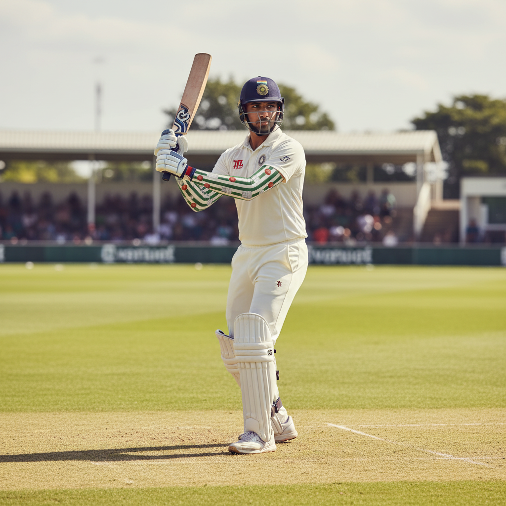 Cricket Kit & Gear Arm Sleeves - on field lifestyle
