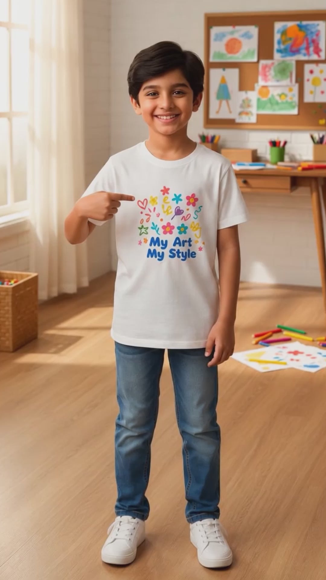1. A4 Printed T-Shirt