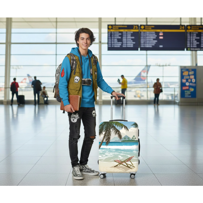 Scenery Suitcase Cover