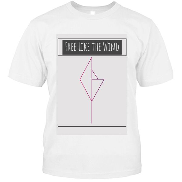 Comfortable Fabric Digital Print Mens T-shirt in A3 Print