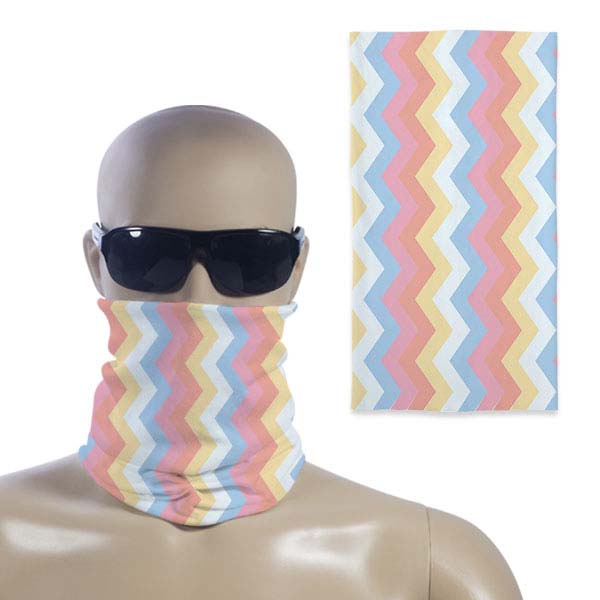 Custom Men's Bandana - Personalized Print, Machine Washable