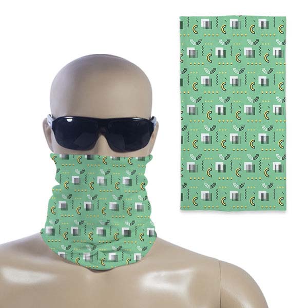 Custom Men's Bandana - Personalized Print, Machine Washable