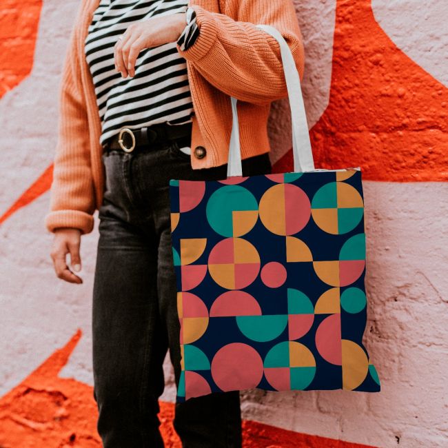 Custom Printed Canvas Tote Bag | Personalized Design