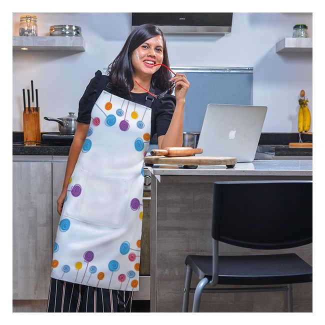 Kitchen Apron Oil Stain Resistant Apron Full Size