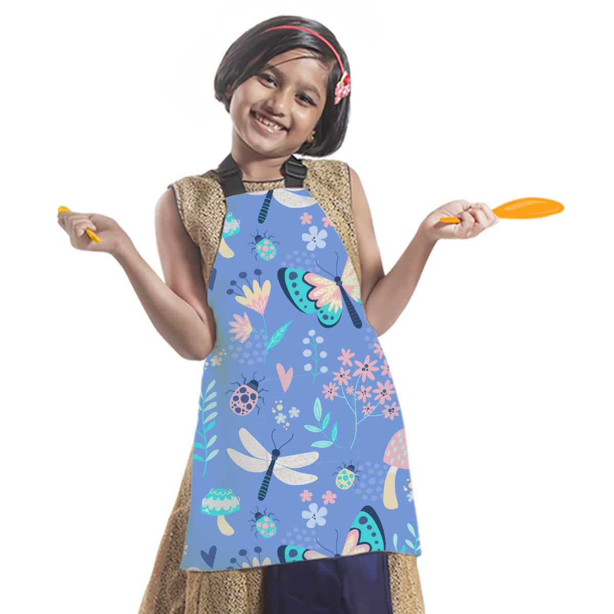 Unisex Customised Kids Apron with Pockets