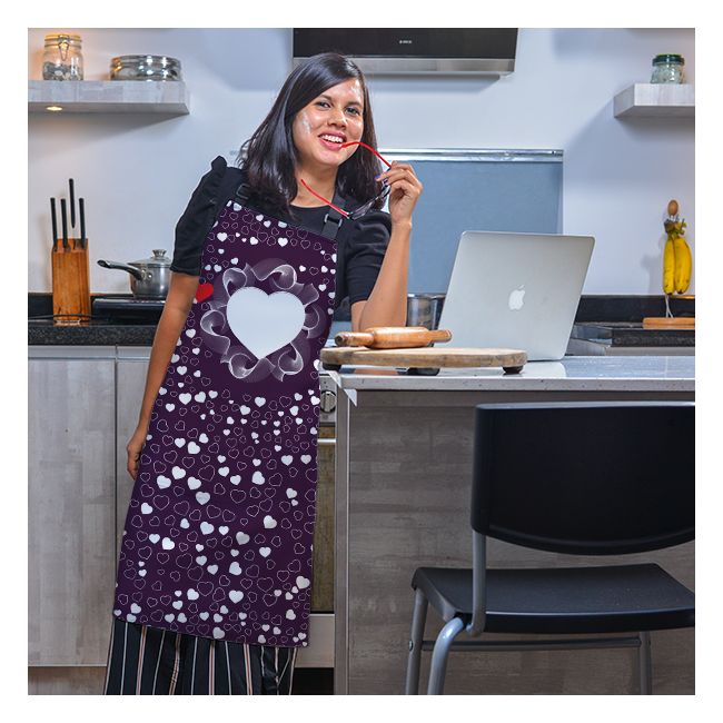 Printed Water Resistant Kitchen Apron