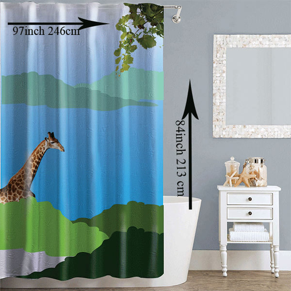 shower curtain